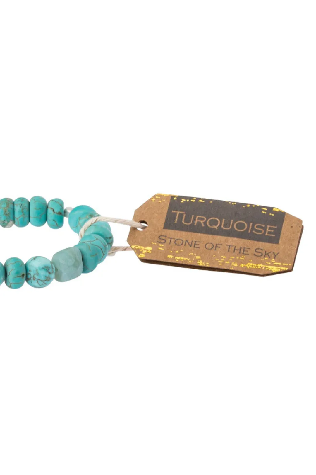 Stacking Stone Bracelet - Turquoise