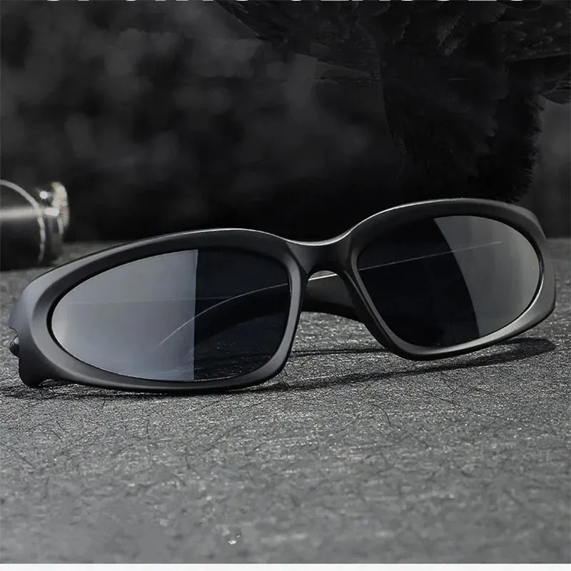 Stylish Form Oval Classic High-Quality Vintage Designer Fashion Driving Sunglasses