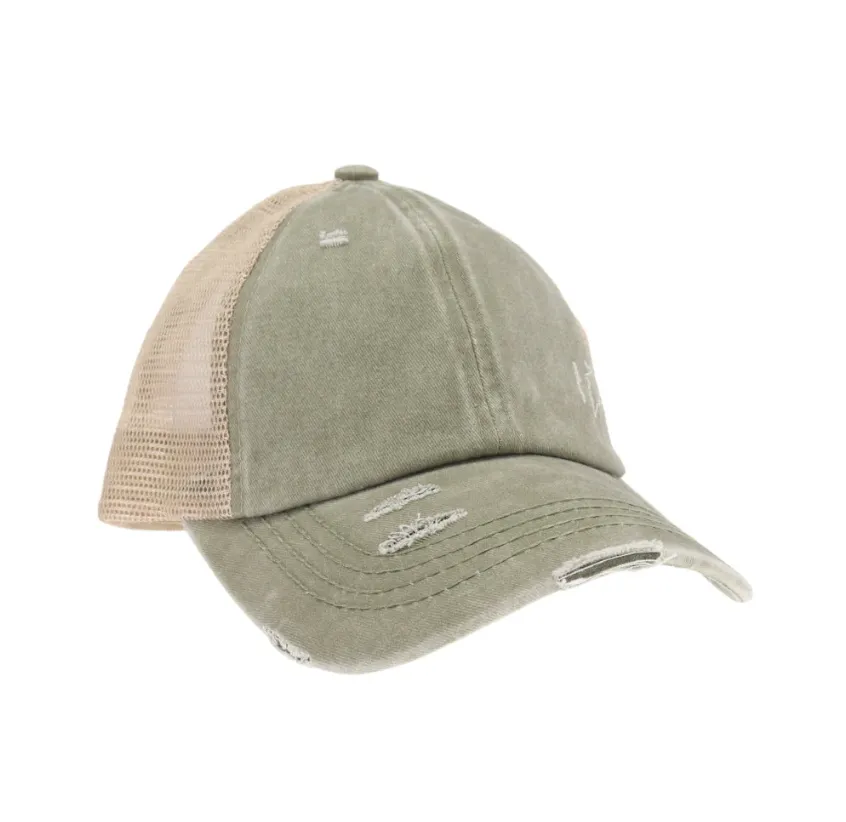 Sunny Days Embroidered Hat