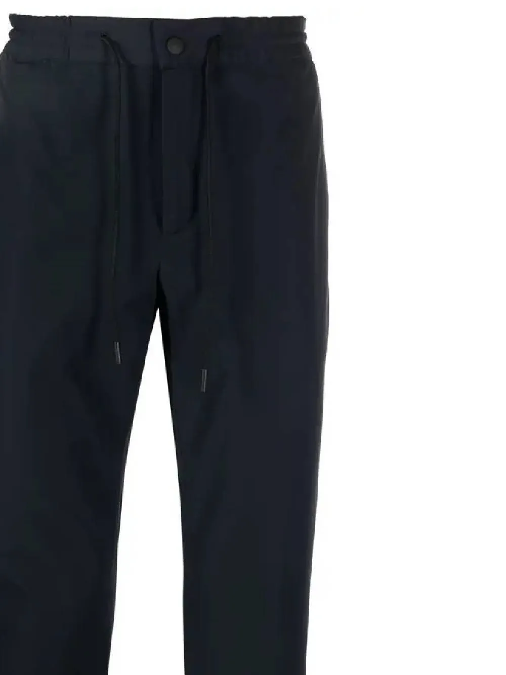 tapered drawstring-waist trousers