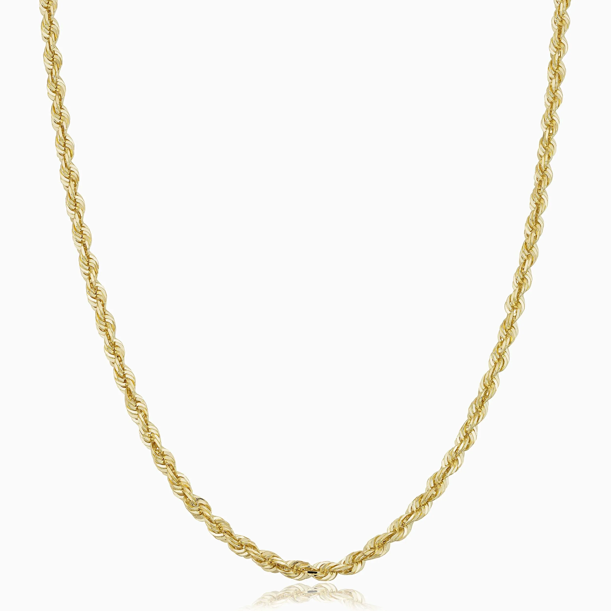 Titan Rope Statement Chain Necklace