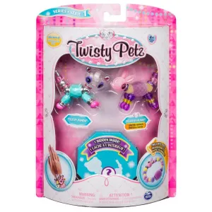 Twisty Petz Collectible Dazzling Bracelets, 3 Pack Set, Styles May Vary