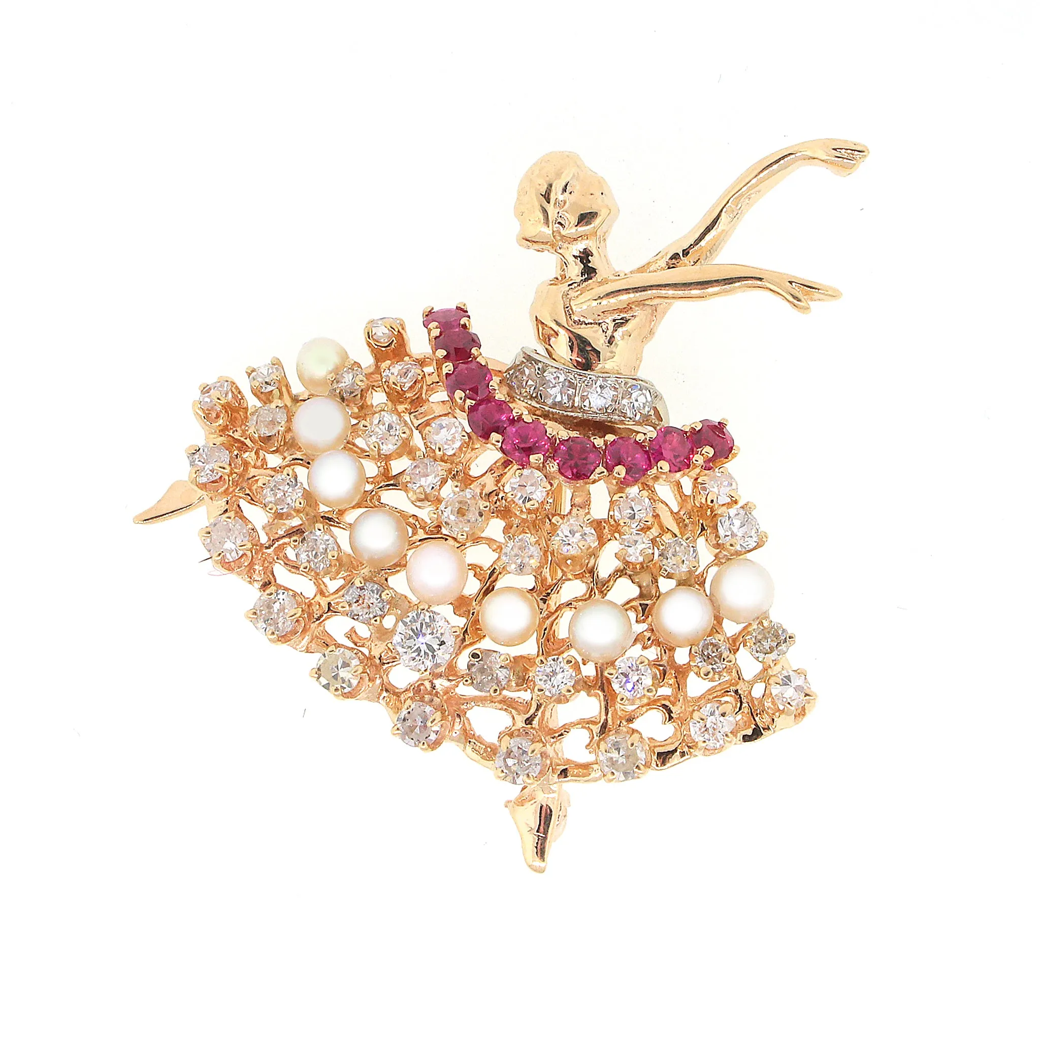 Whimsical Ballerina Pin